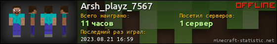 Юзербар 560x90 для Arsh_playz_7567