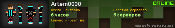 Юзербар 560x90 для Artem0000