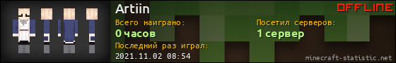 Юзербар 560x90 для Artiin