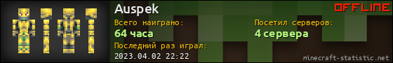 Юзербар 560x90 для Auspek