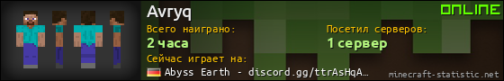 Юзербар 560x90 для Avryq