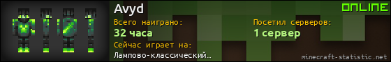 Юзербар 560x90 для Avyd