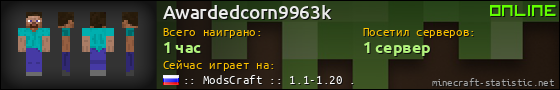 Юзербар 560x90 для Awardedcorn9963k
