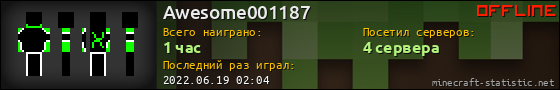 Юзербар 560x90 для Awesome001187