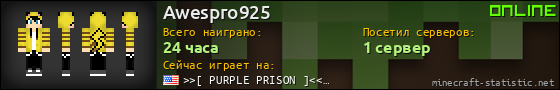 Юзербар 560x90 для Awespro925
