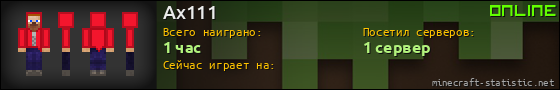 Юзербар 560x90 для Ax111