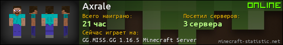 Юзербар 560x90 для Axrale