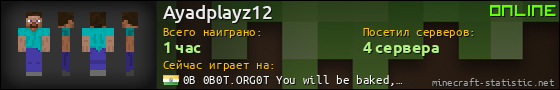 Юзербар 560x90 для Ayadplayz12