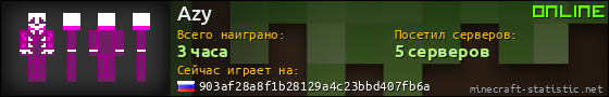 Юзербар 560x90 для Azy
