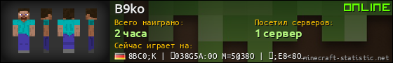 Юзербар 560x90 для B9ko