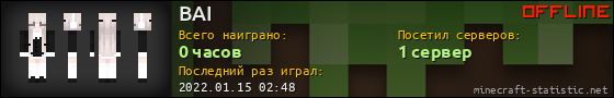 Юзербар 560x90 для BAI