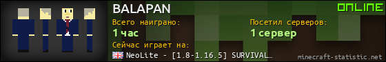 Юзербар 560x90 для BALAPAN