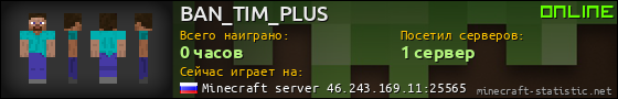 Юзербар 560x90 для BAN_TIM_PLUS