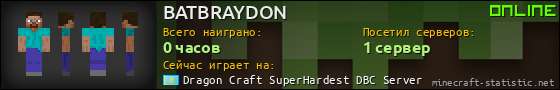 Юзербар 560x90 для BATBRAYDON