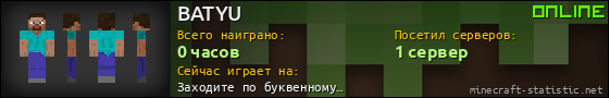 Юзербар 560x90 для BATYU