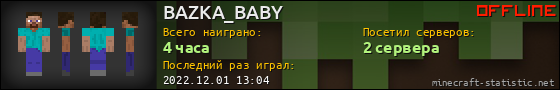 Юзербар 560x90 для BAZKA_BABY