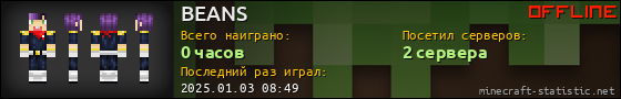 Юзербар 560x90 для BEANS