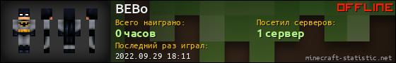Юзербар 560x90 для BEBo