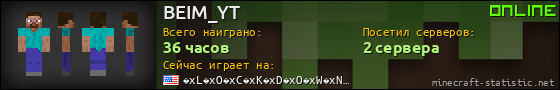 Юзербар 560x90 для BEIM_YT