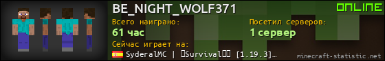 Юзербар 560x90 для BE_NIGHT_WOLF371