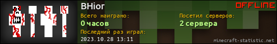 Юзербар 560x90 для BHior