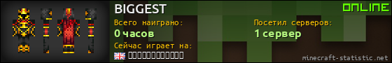 Юзербар 560x90 для BIGGEST