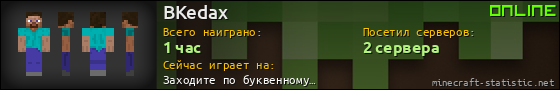 Юзербар 560x90 для BKedax