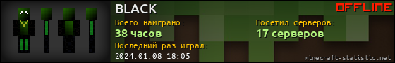 Юзербар 560x90 для BLACK