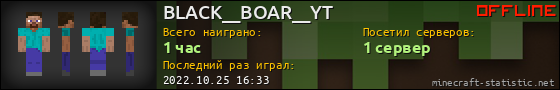 Юзербар 560x90 для BLACK__BOAR__YT