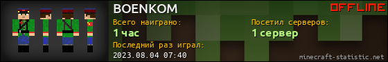 Юзербар 560x90 для BOENKOM