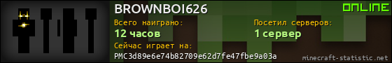 Юзербар 560x90 для BROWNBOI626