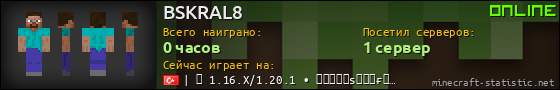 Юзербар 560x90 для BSKRAL8