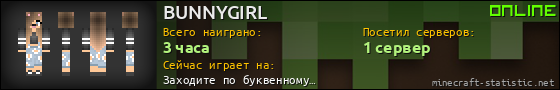 Юзербар 560x90 для BUNNYGIRL