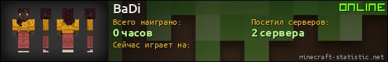 Юзербар 560x90 для BaDi