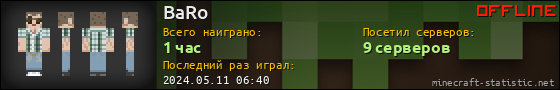 Юзербар 560x90 для BaRo