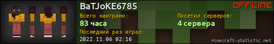 Юзербар 560x90 для BaTJoKE6785