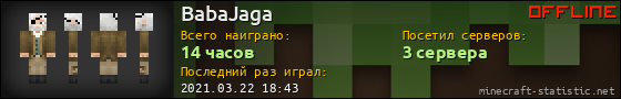Юзербар 560x90 для BabaJaga