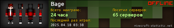 Юзербар 560x90 для Bage