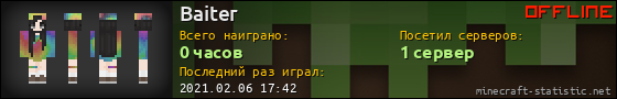 Юзербар 560x90 для Baiter