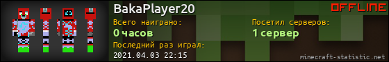 Юзербар 560x90 для BakaPlayer20