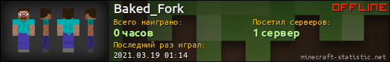 Юзербар 560x90 для Baked_Fork