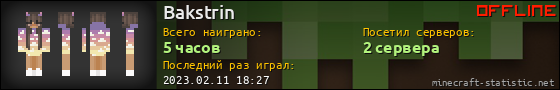 Юзербар 560x90 для Bakstrin