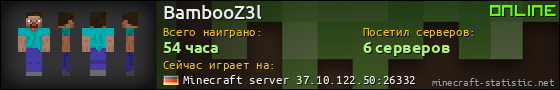 Юзербар 560x90 для BambooZ3l