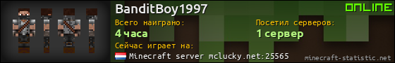 Юзербар 560x90 для BanditBoy1997