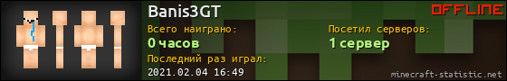 Юзербар 560x90 для Banis3GT
