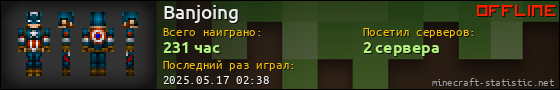 Юзербар 560x90 для Banjoing