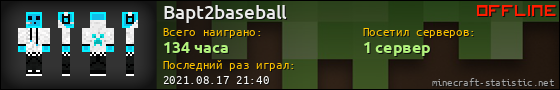 Юзербар 560x90 для Bapt2baseball