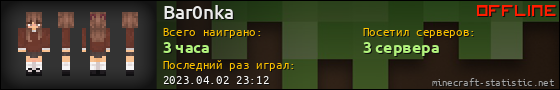 Юзербар 560x90 для Bar0nka