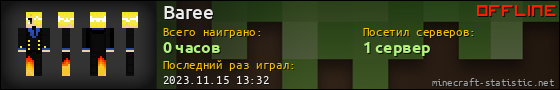 Юзербар 560x90 для Baree