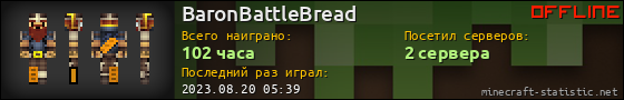 Юзербар 560x90 для BaronBattleBread